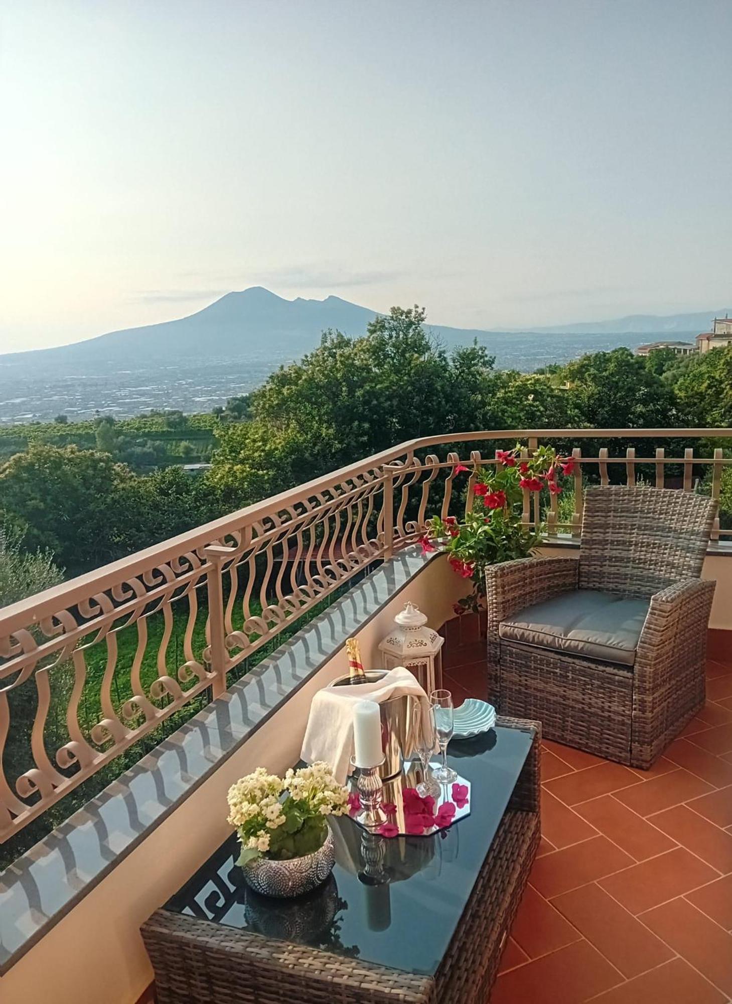La Vigna Del Vento Bed & Breakfast Casola di Napoli Ngoại thất bức ảnh